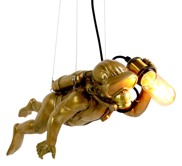 Hängeleuchte  1-flg. Monkey Diver