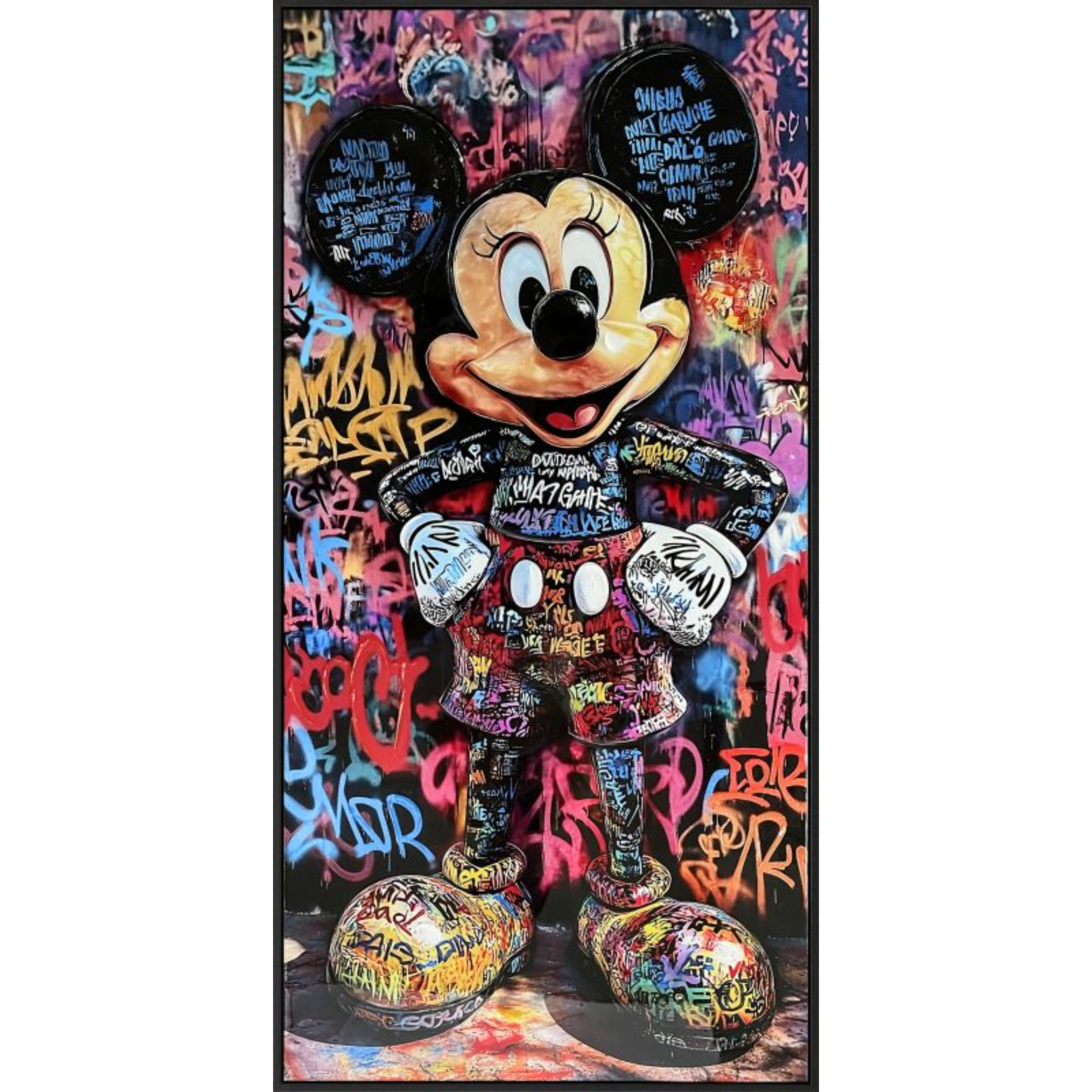 Wandbild Graffiti Mouse
