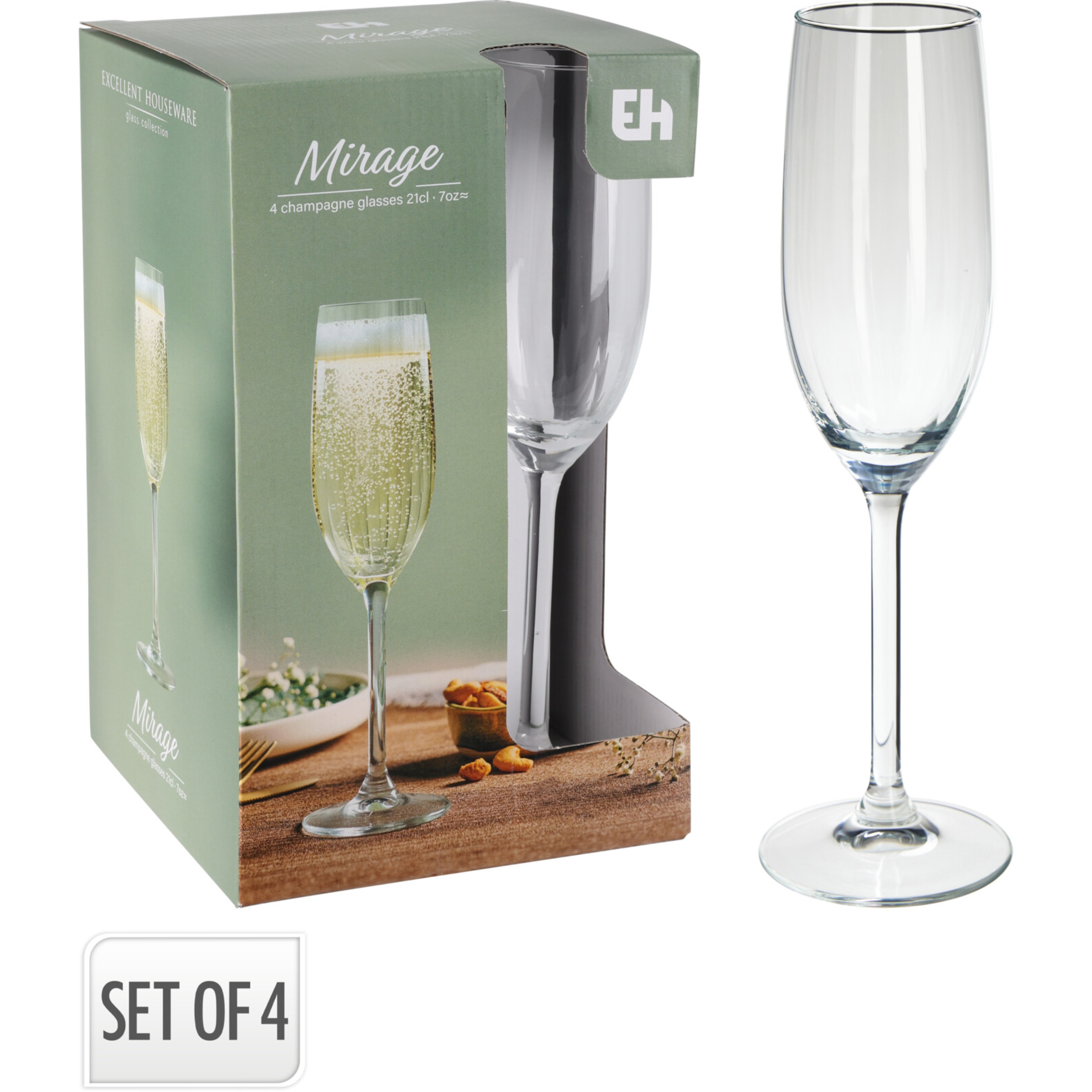 Sektgläser  4-er-Set Mirage