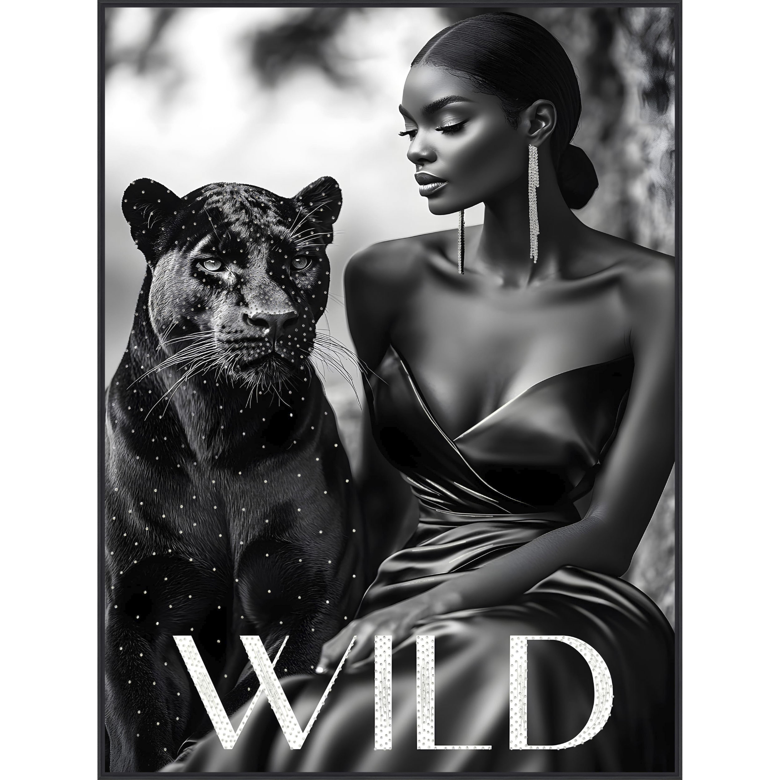 Wandbild Wild