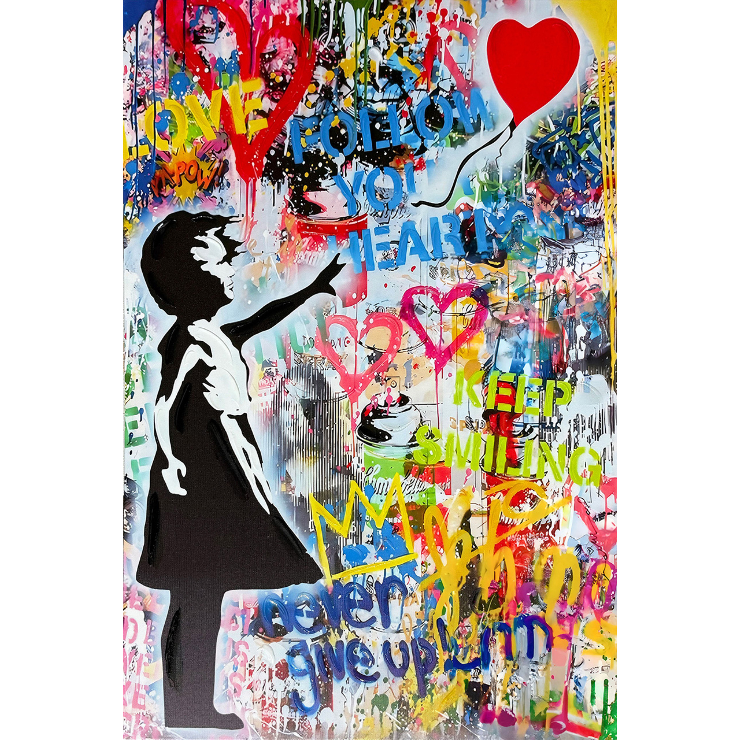 Bild Graffiti Girl